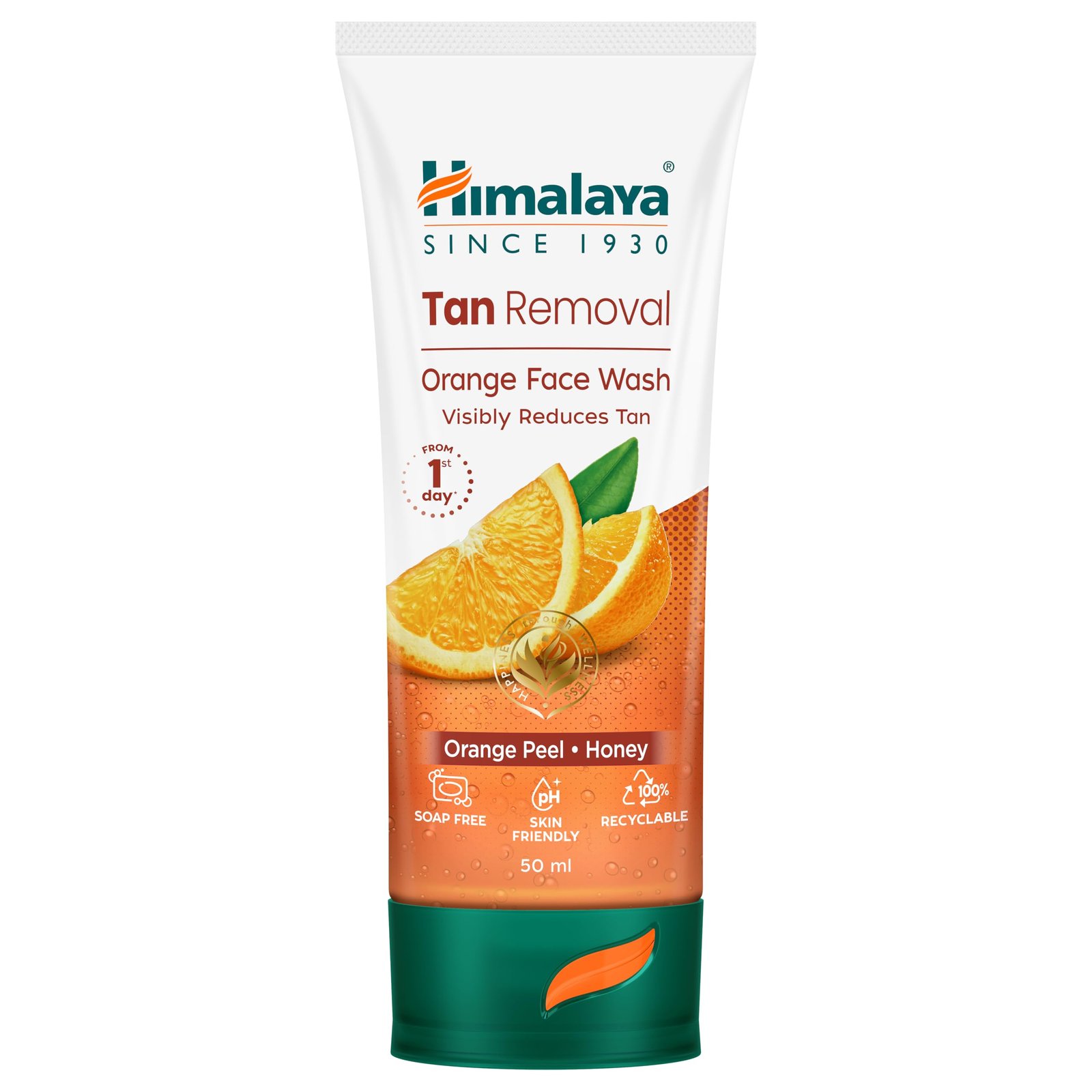HIMALAYA TAN REMOVAL ORANGE FACE WASH 50ML