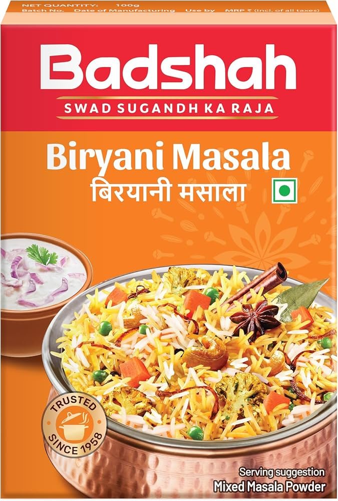 BADSHAH BIRYANI MASALA 50G