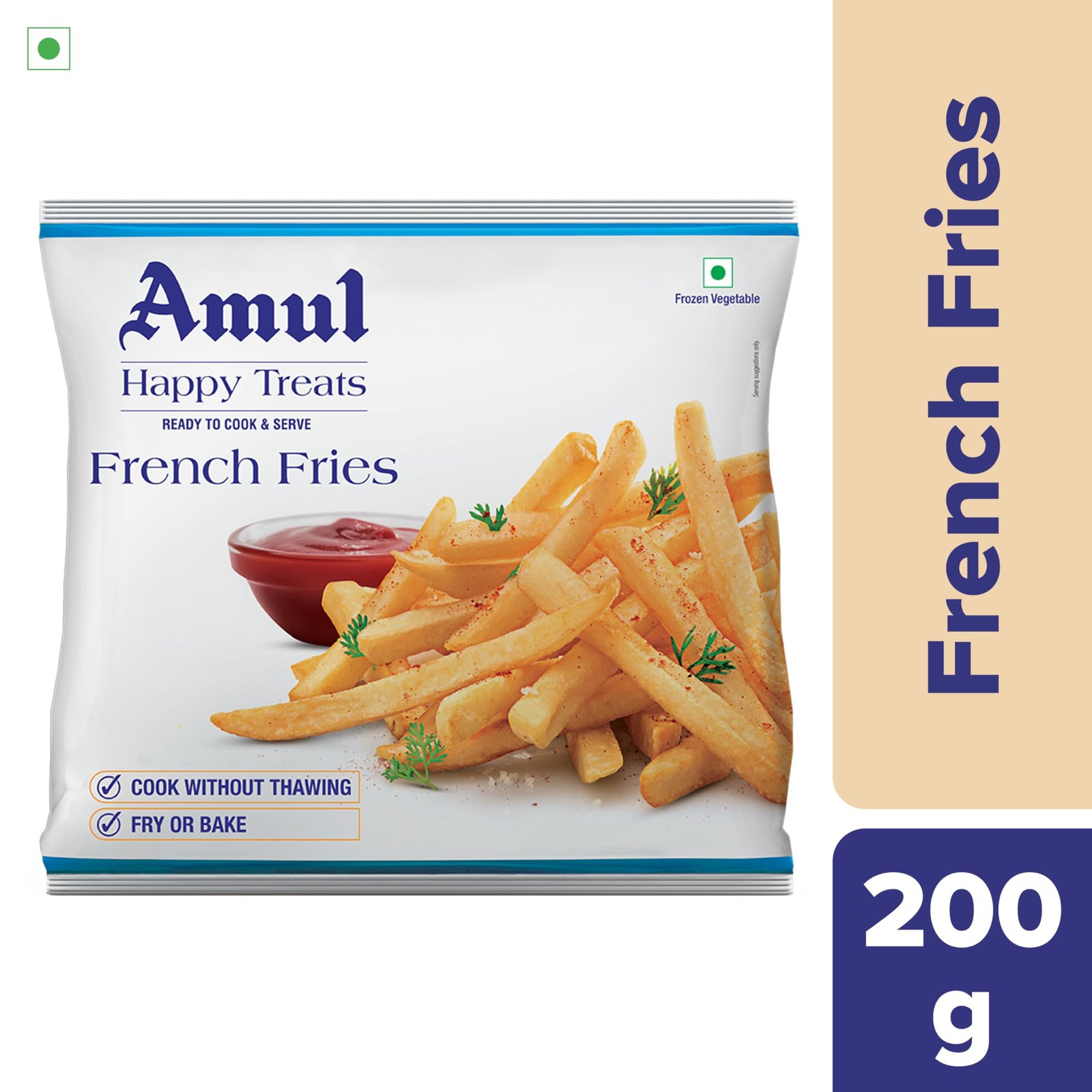 AMUL FRENCH FRIES 200G