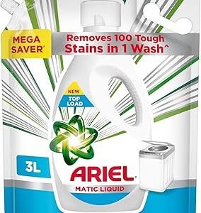 ARIEL POWER GEL TOP LOAD AND SEMI-AUTO 3KG