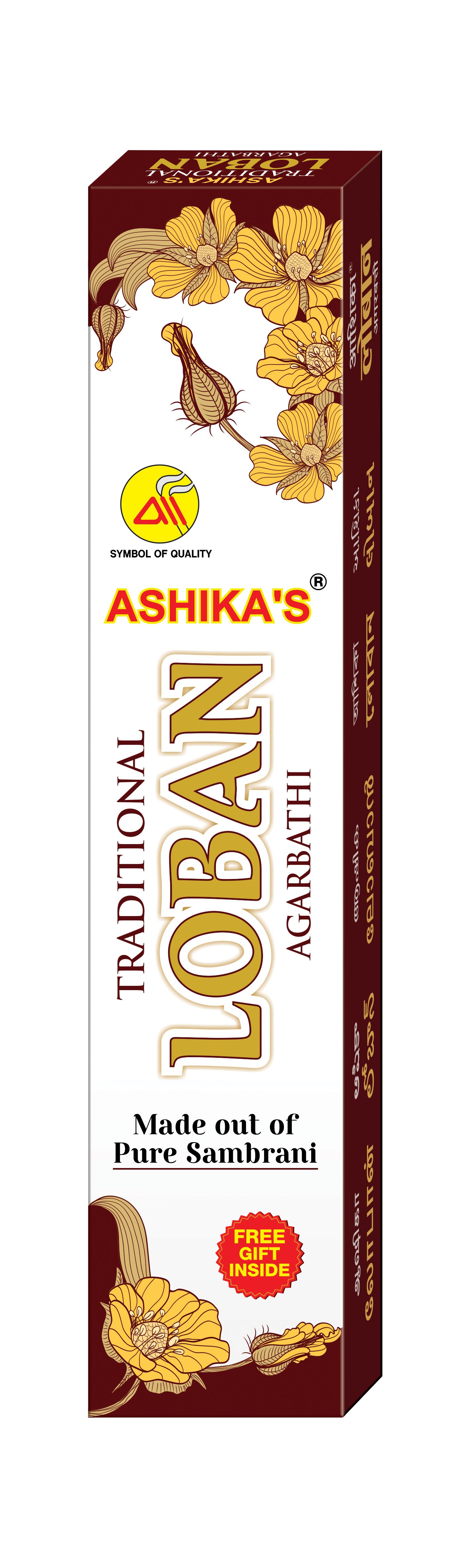 ASHIKA LOBAN AGARBATHI 90G