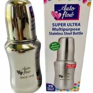 AUTO FLOW STAINLESS STEEL FEEDING BOTTLE 140ML