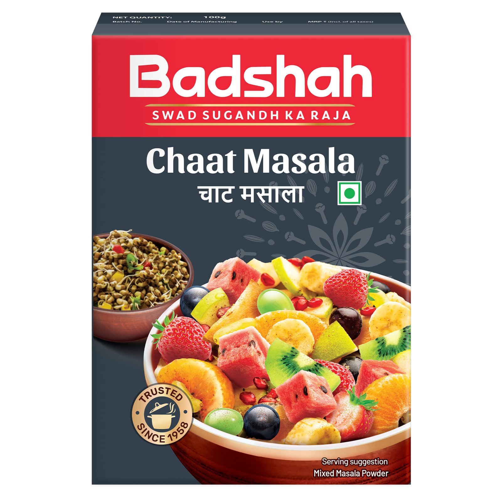 BADSHAH CHAT MASALA 50G