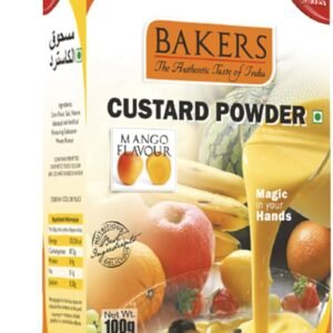 BAKERS CUSTARD POWDER MANGO FLAVOURED 100G
