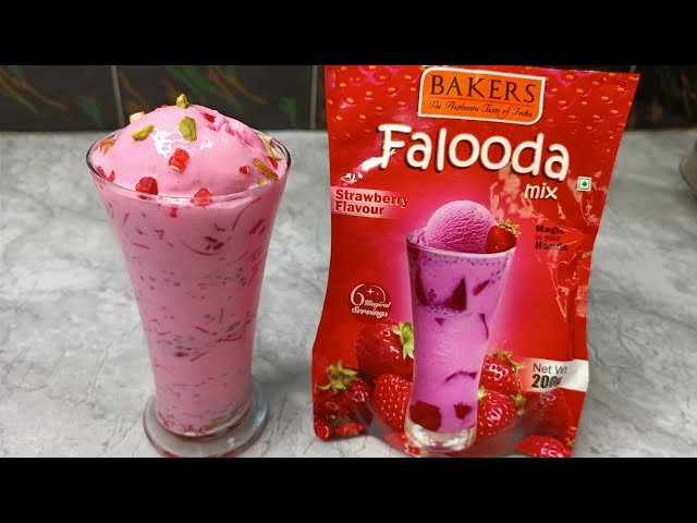 BAKERS FALOODA MIX STRAWBERRY FLAVOUR 200G