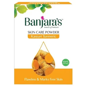 BANJARAS KASTURI TURMERIC SKIN CARE POWDER 100GM