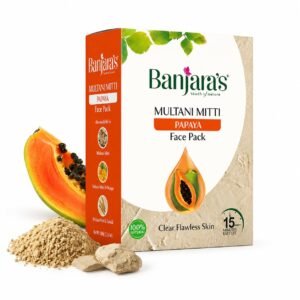 BANJARAS MULTANI MITTI PAPAYA FACE PACK 100GM