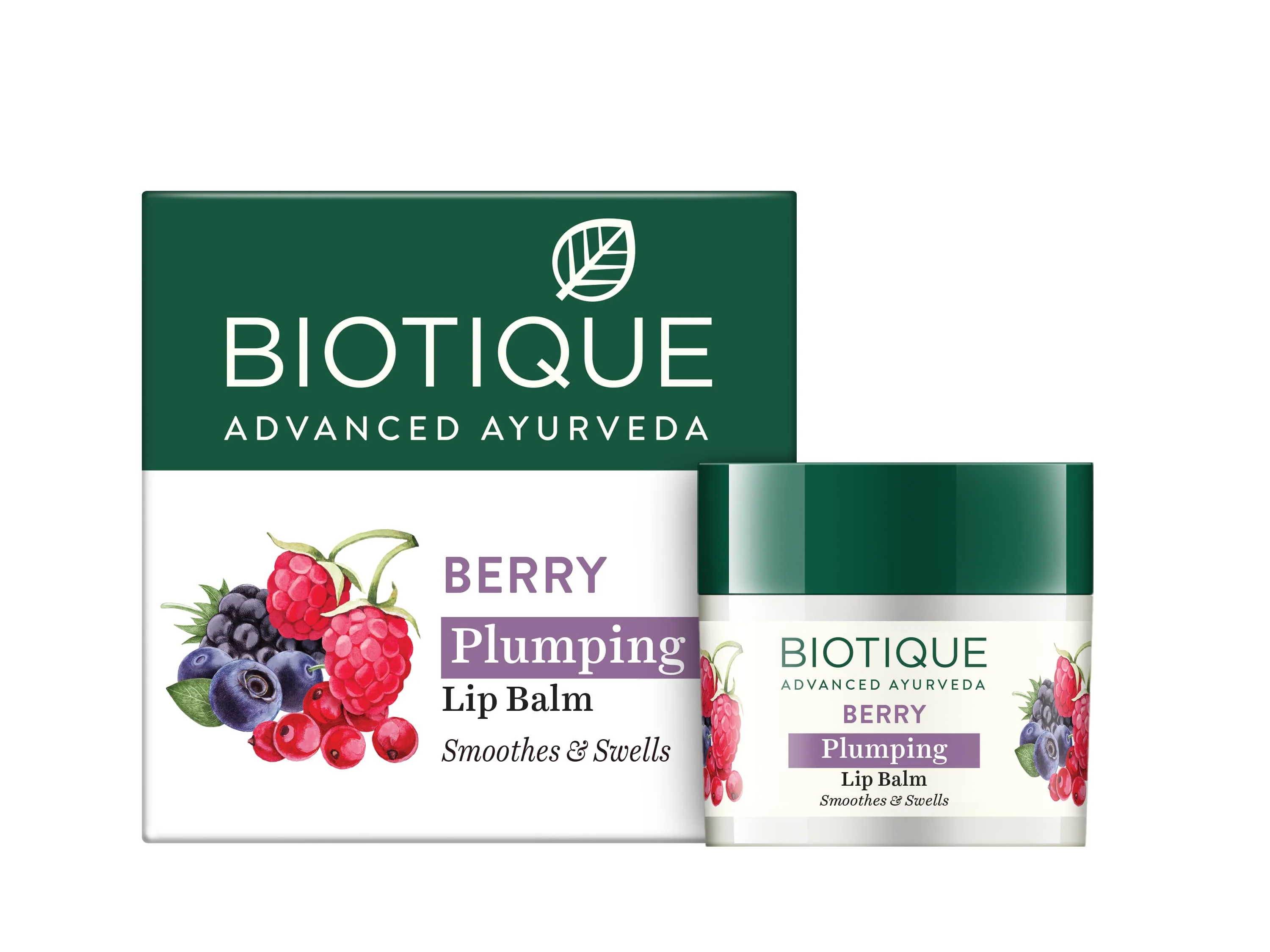 BIOTIQUE BERRY PLUMPING LIP BALM 12G