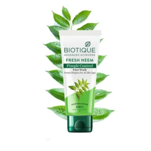 BIOTIQUE FRESH NEEM PIMPLE CONTROL FACE WASH 50ML