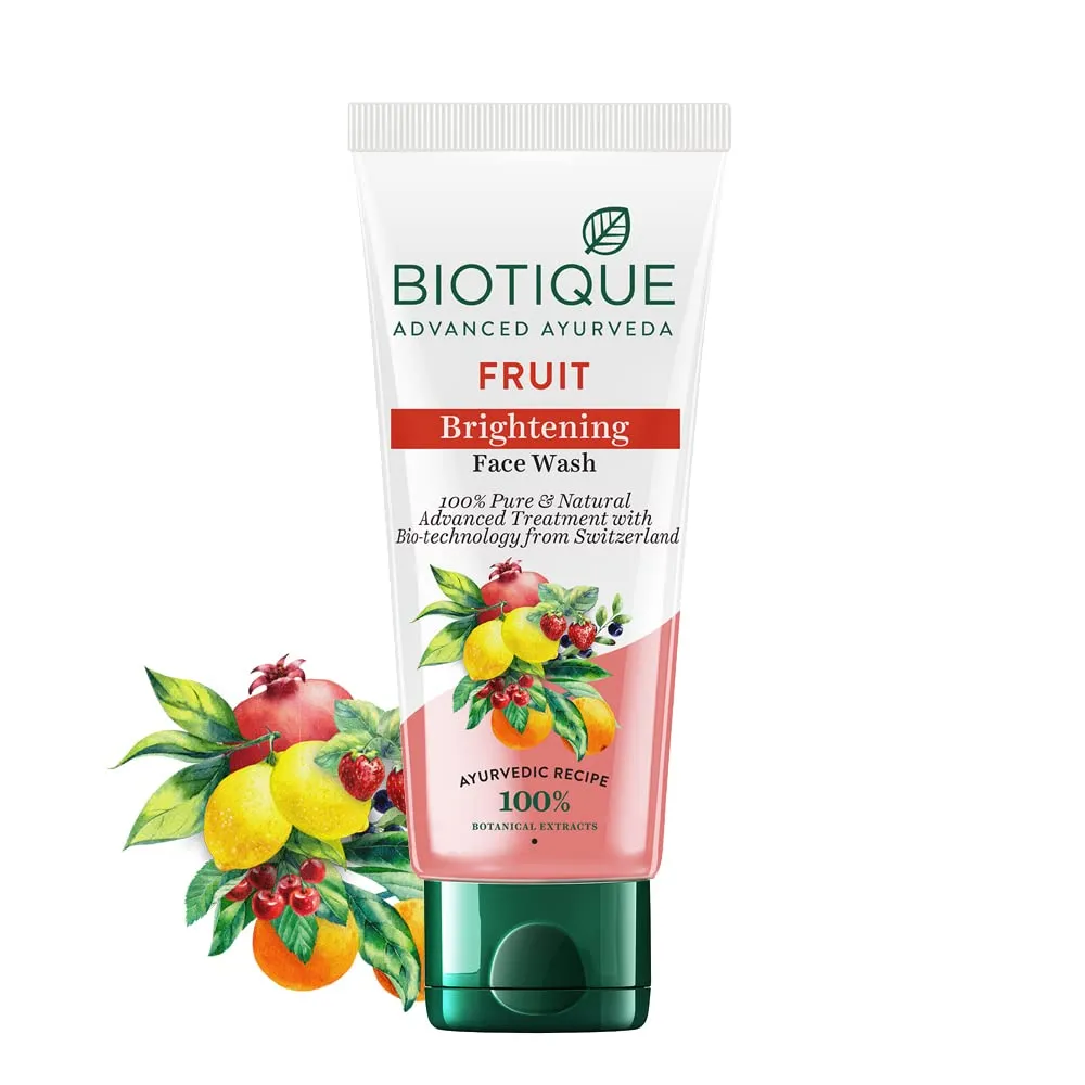 BIOTIQUE FRUIT BRIGHTENING FACE WASH 50ML