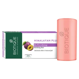 BIOTIQUE HIMALAYAN PLUM REFRESHING BATHING BAR 150G