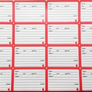 BOOK STIKKER 1SHEET
