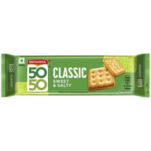 BRITANNIA 50-50 SWEET & SALTY BISCUITS 69.2G