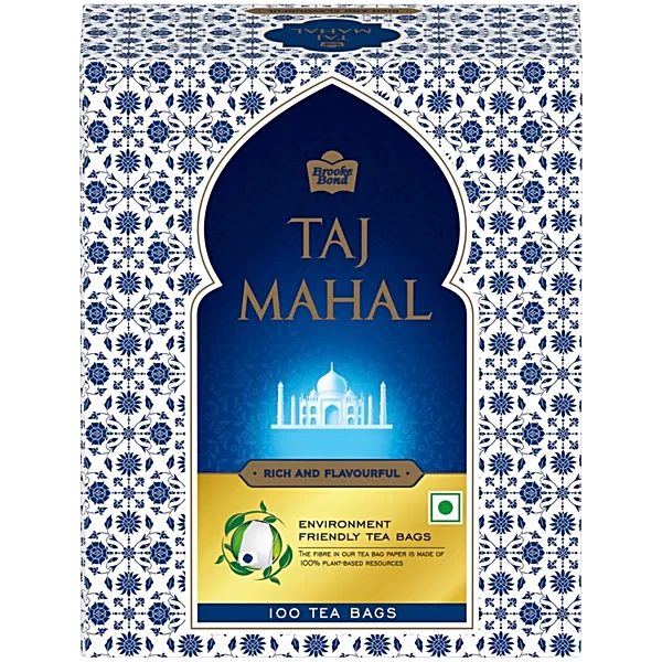 BROOKE BOND TAJ MAHAL TEA 100BAGS