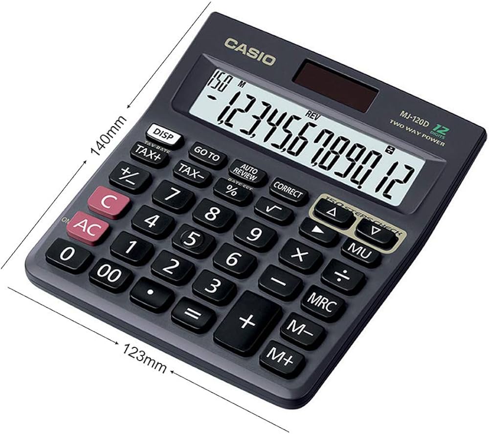 CALCULATOR MJ-120DA
