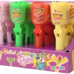 CLAPPER ROSE LOLLY POPS