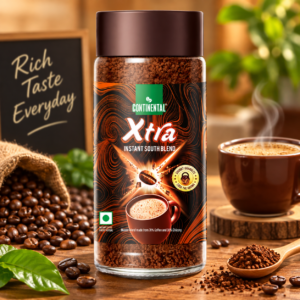 CONTINENTAL XTRA INSTANT SOUTH BLEND COFFEE POWDER 100GM
