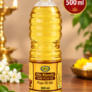 CYCLE OM SHANTHI PUJA TIL OIL 500ML
