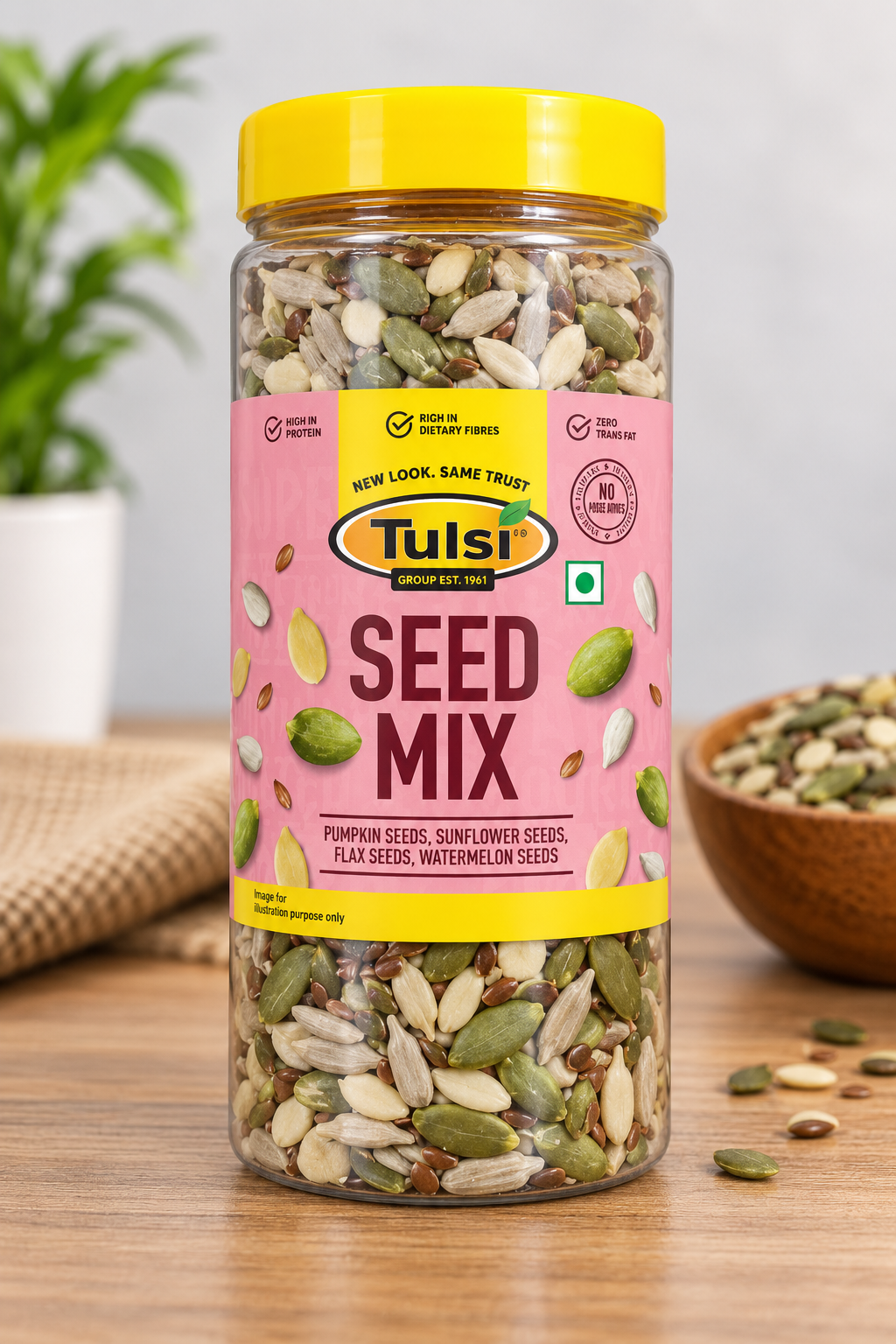 TULASI SEEDS MIX JAR 200GM