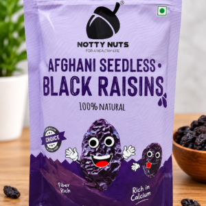 AFGHANI SEEDLESS BLACK RAISINS 250G