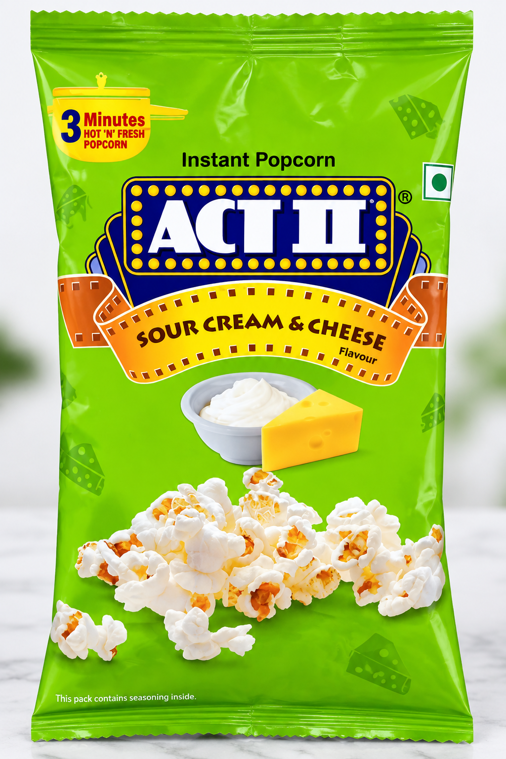 ACT 2 INSTANT POPCORN CREAM AND CHEESE