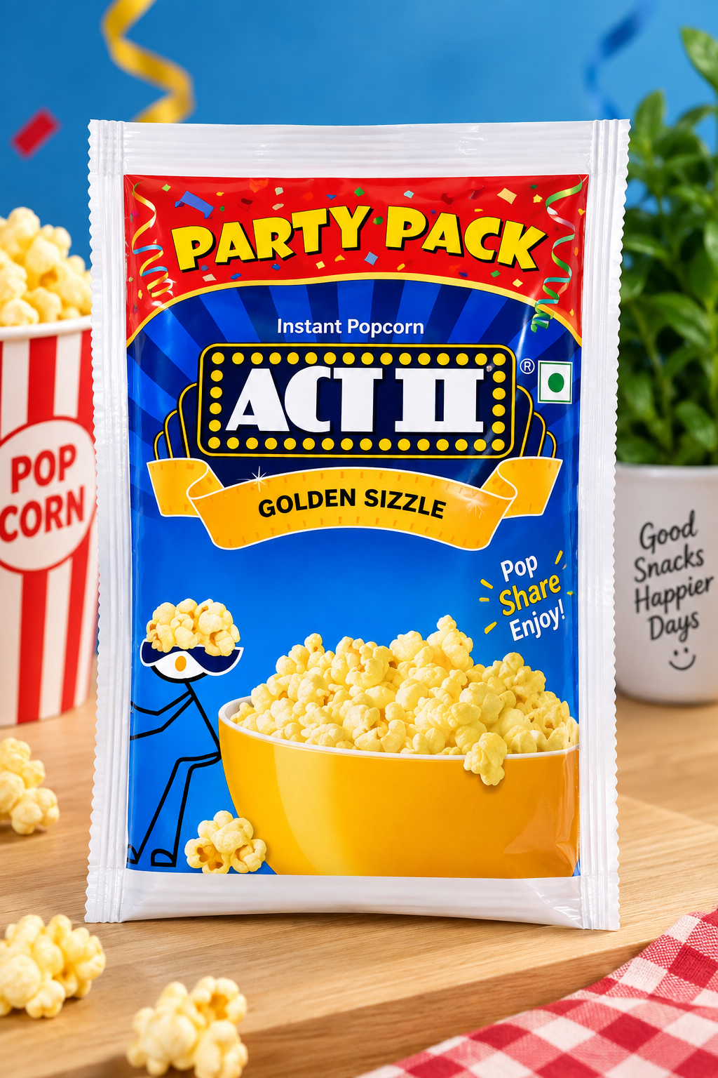 ACT II GOLDEN SIZZLE 150G