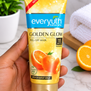 EVERYUTH NATURALS GOLDEN GLOW PEEL OFF MASK 50GM