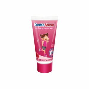 DENTOSHINE GEL TOOTHPASTE RASPBERRY FOR KIDS 80G