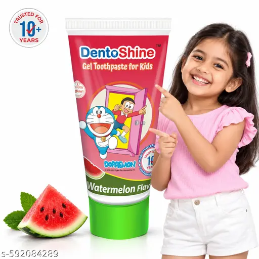 DENTOSHINE GEL TOOTHPASTE WATERMELON FOR KIDS 80G