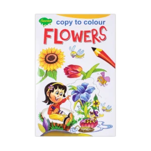 FLOWERS COLOURING BOOK