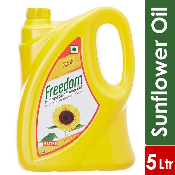FREEDOM REFINED SUNFLOWER OIL 5LTR