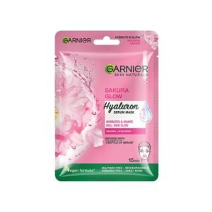 GARNIER SAKURA GLOW HYALURON SERUM MASK
