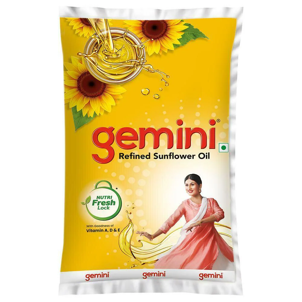 GEMINI SUNFLOWER OIL 1LTR