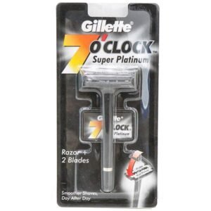 GILLETTE 7 O CLOCK SUPER PLATINUM
