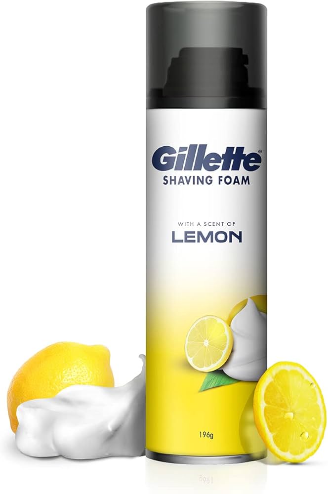 GILLETTE FOAM LEMON LIME 196G
