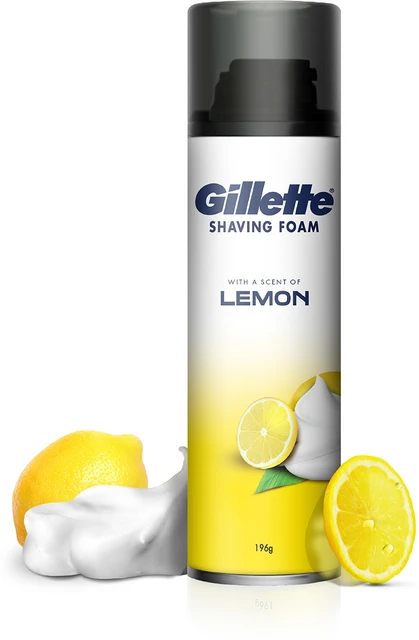 GILLETTE FOAM LEMON LIME