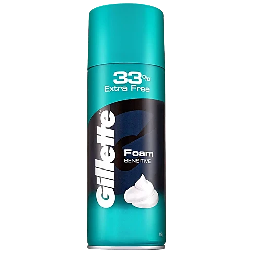 GILLETTE FOAM SENSITIVE 418GM