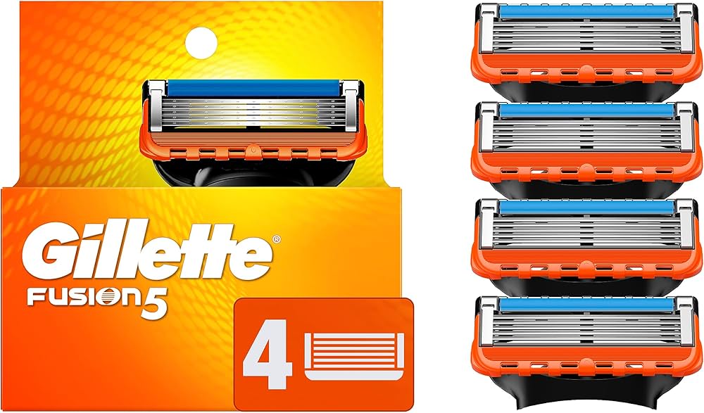 GILLETTE FUSION 5 4BLADES