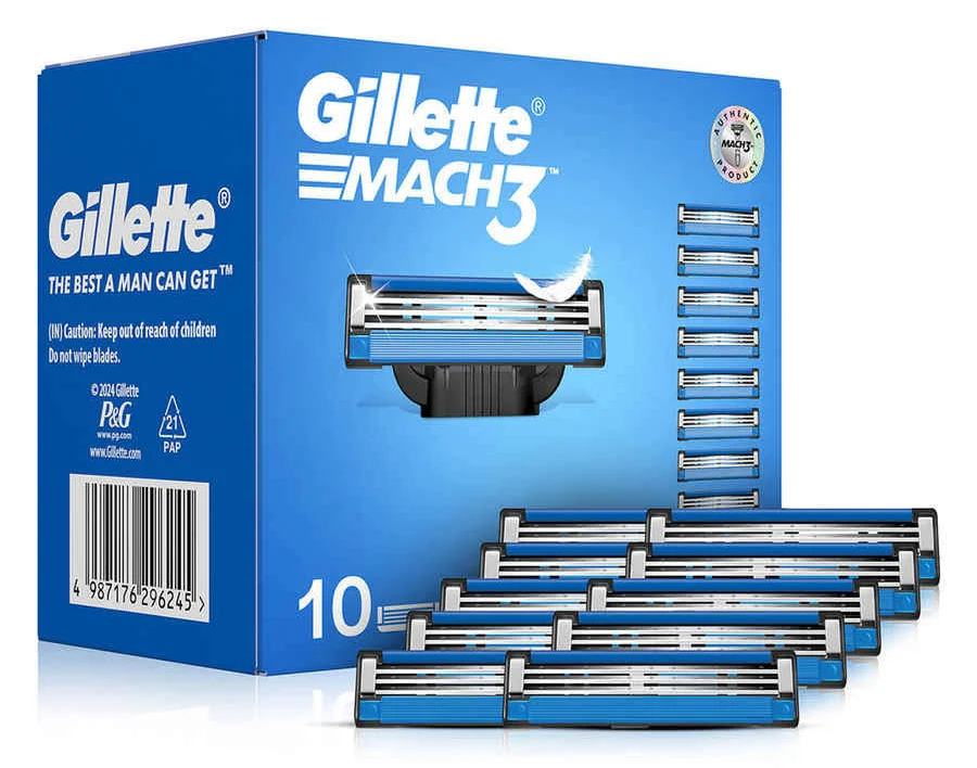 GILLETTE MACH3 10th SHAVE