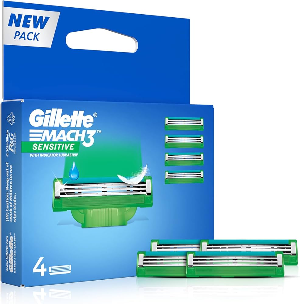GILLETTE MACH3 4CARTR