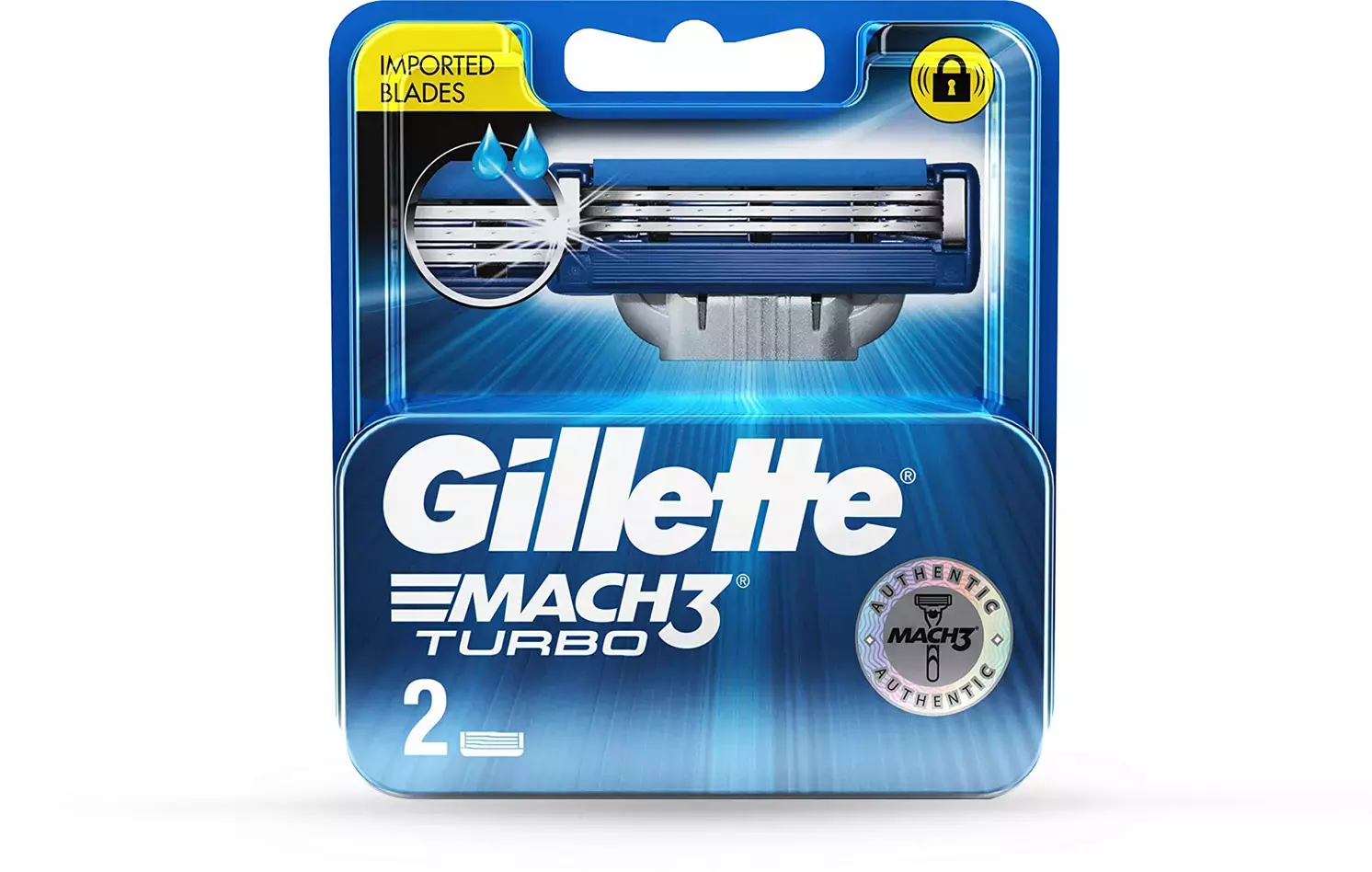 GILLETTE MACH3 TURBO 2