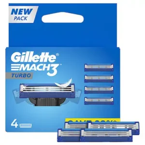 GILLETTE MACH3 TURBO 4BLADES