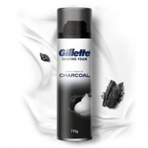 GILLETTE SHAVING FOAM CHARCOAL 169G
