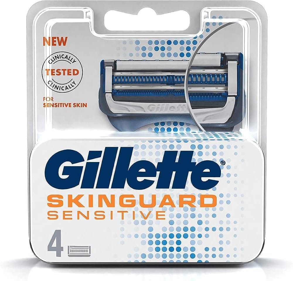 GILLETTE SKINGUARD SENSITIVE 4