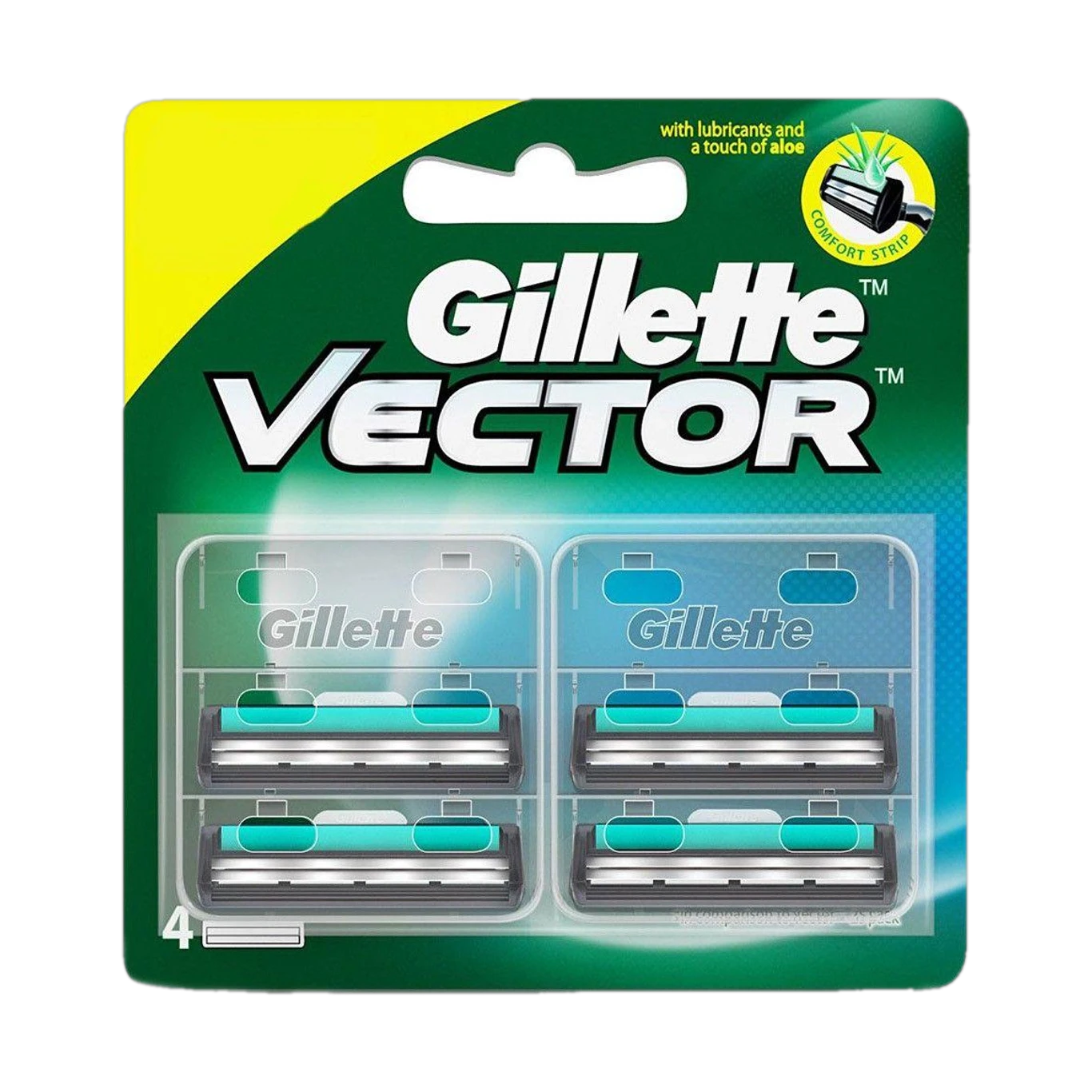 GILLETTE VECTOR + 4 BLADE