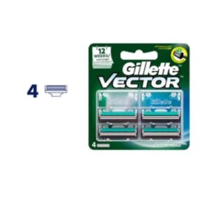 GILLETTE VECTOR 4PICE