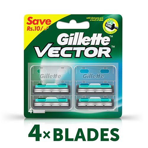 GILLETTE VECTOR BLADE 4N
