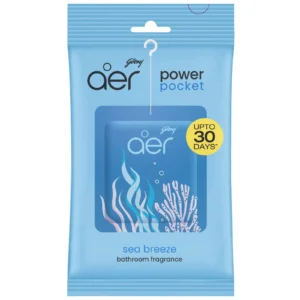GODREJ AER POWER POCKET SEA BREEZE BATHROOM FRAGRANCE 10G