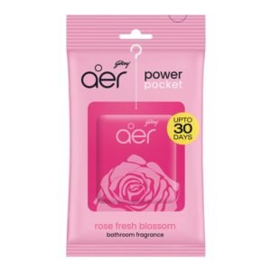 GODREJ AER ROSE FRESH BLOSSOM BATHROOM FRAGRANCE 10G