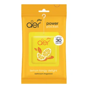 GODREJ AIR LEMON TANGY DELIGHT BATHROOM  FRAGRANCE 10G